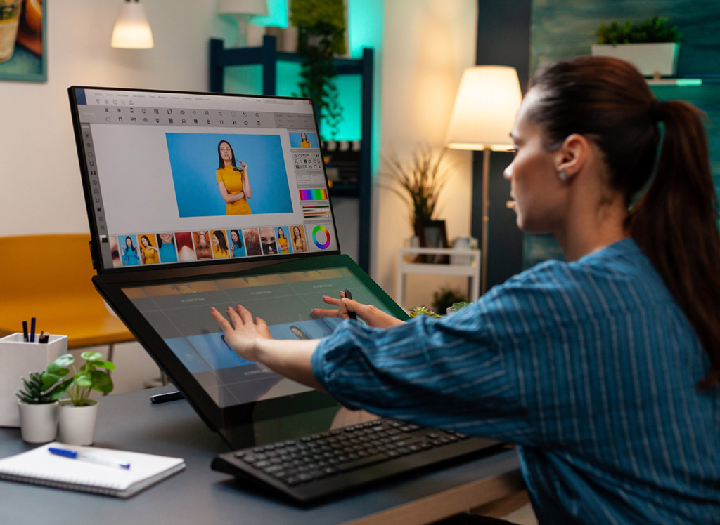 Marketing project visual