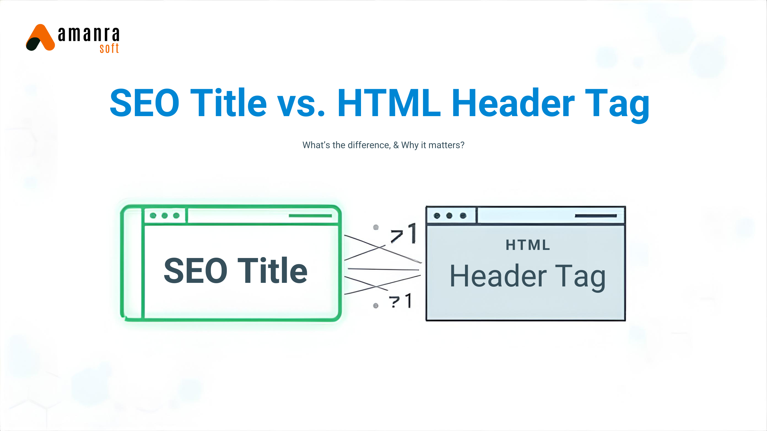 SEO Title vs. HTML Header Tag: What’s the Difference & Why It Matters