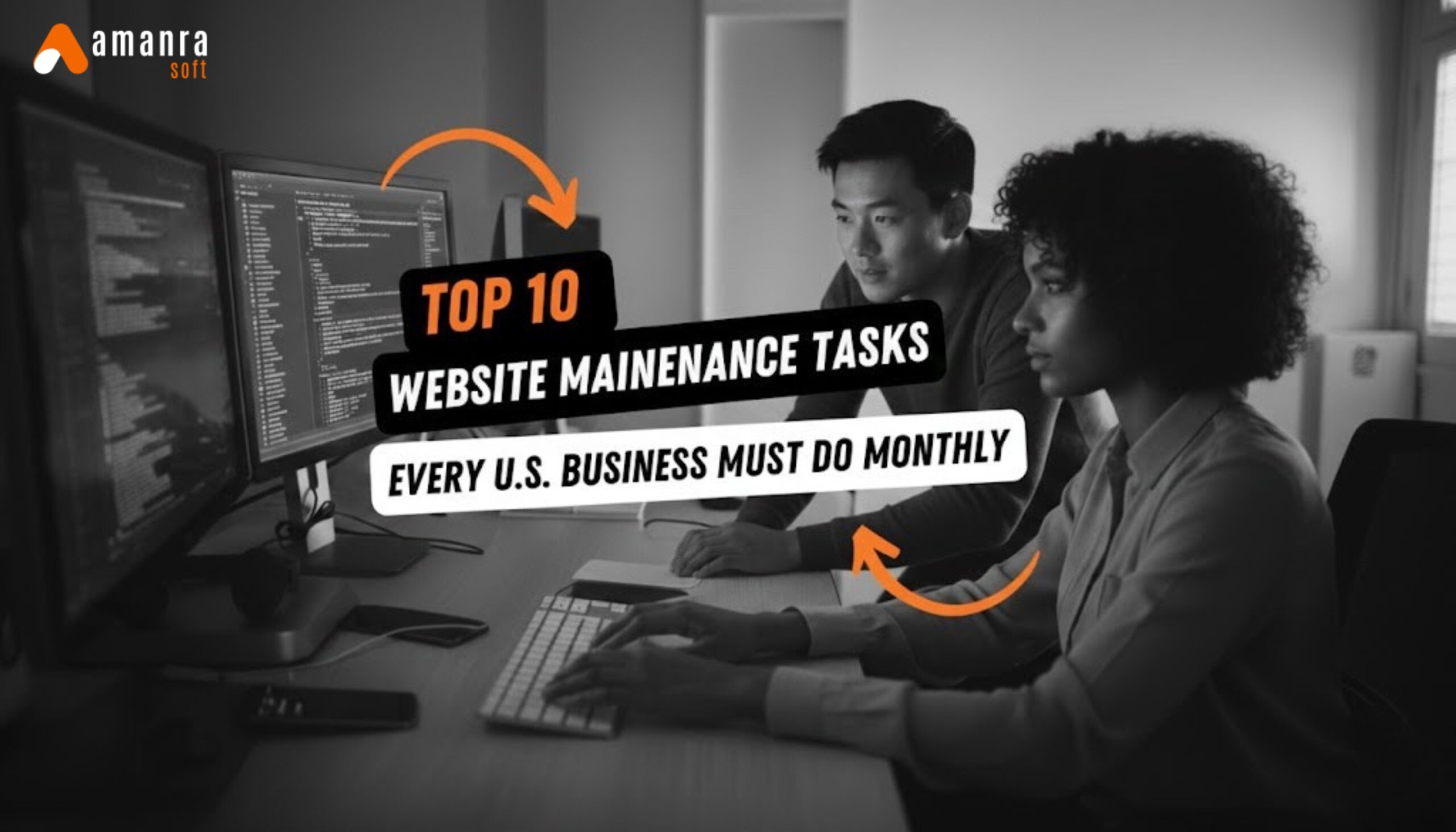 Top 10 Website Maintenance Tasks Every U.S. Business Must Do Monthly