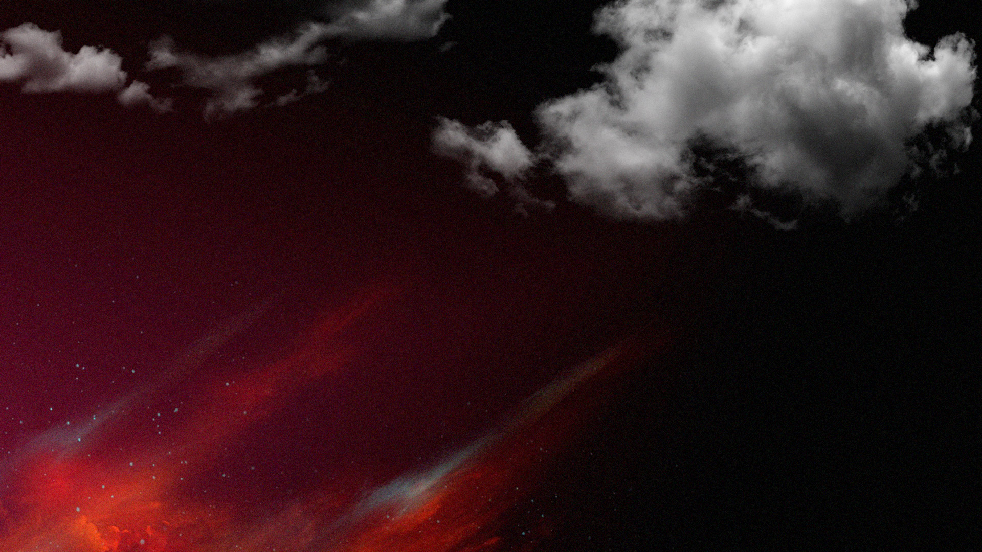 Artistic parallax background for AmanraSoft homepage